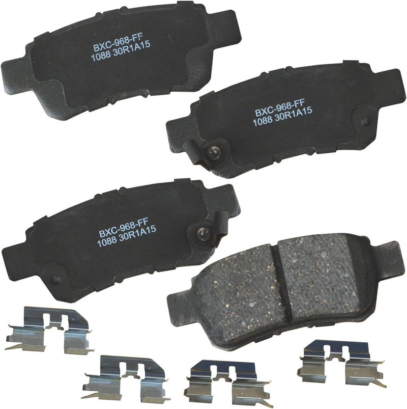 Bendix Premium SBC1088 Ceramic Rear Brake Pads for Honda Odyssey 2010-2005 - Image 1
